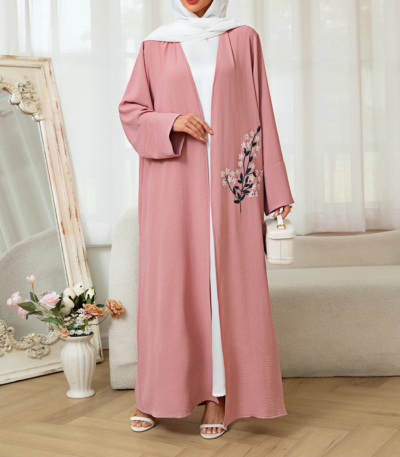 Abaya rose Abaya-rose
