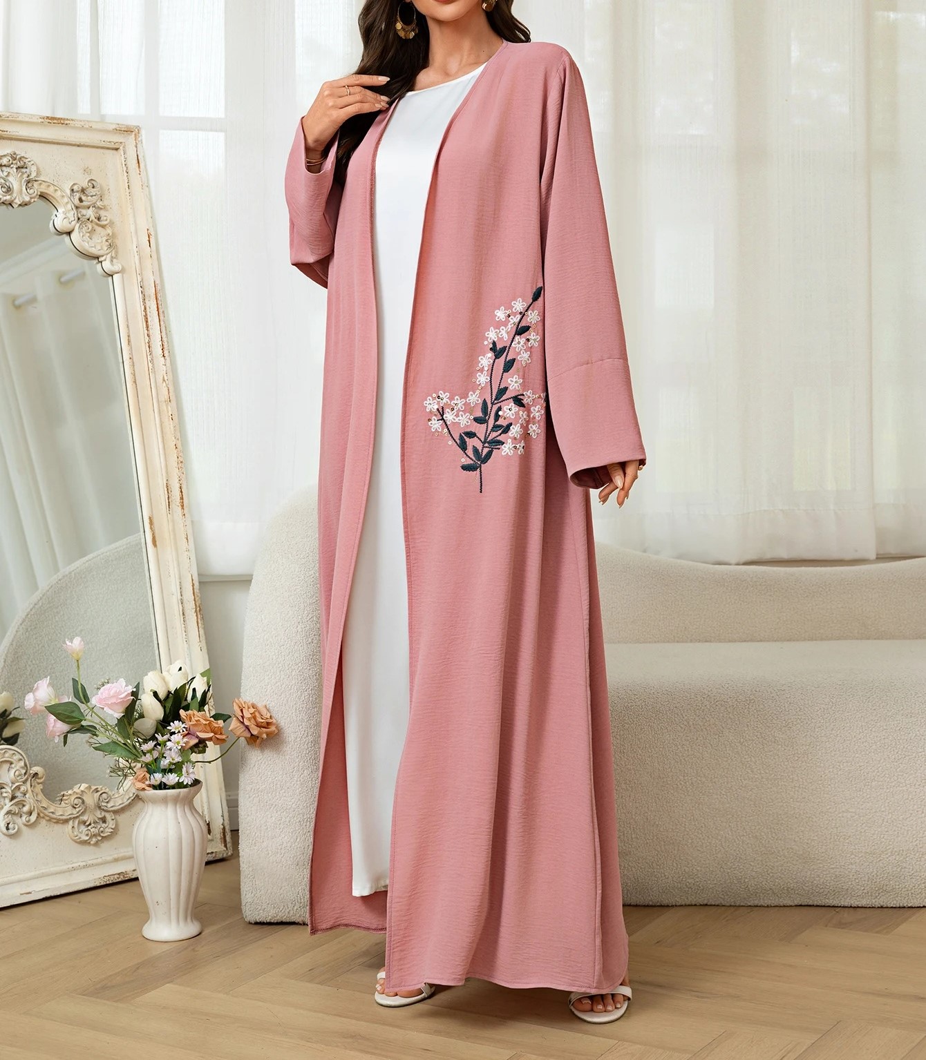 Djellaba Abaya Rose Djellaba-Abaya-Rose