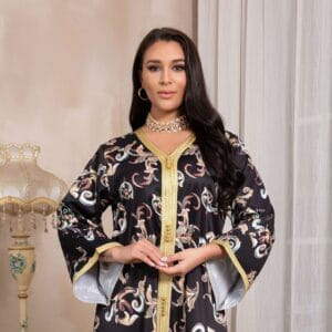 Djellaba-abaya-marocaine-belles-broderies