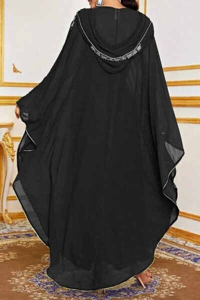 Djellaba-femme-manche-longue