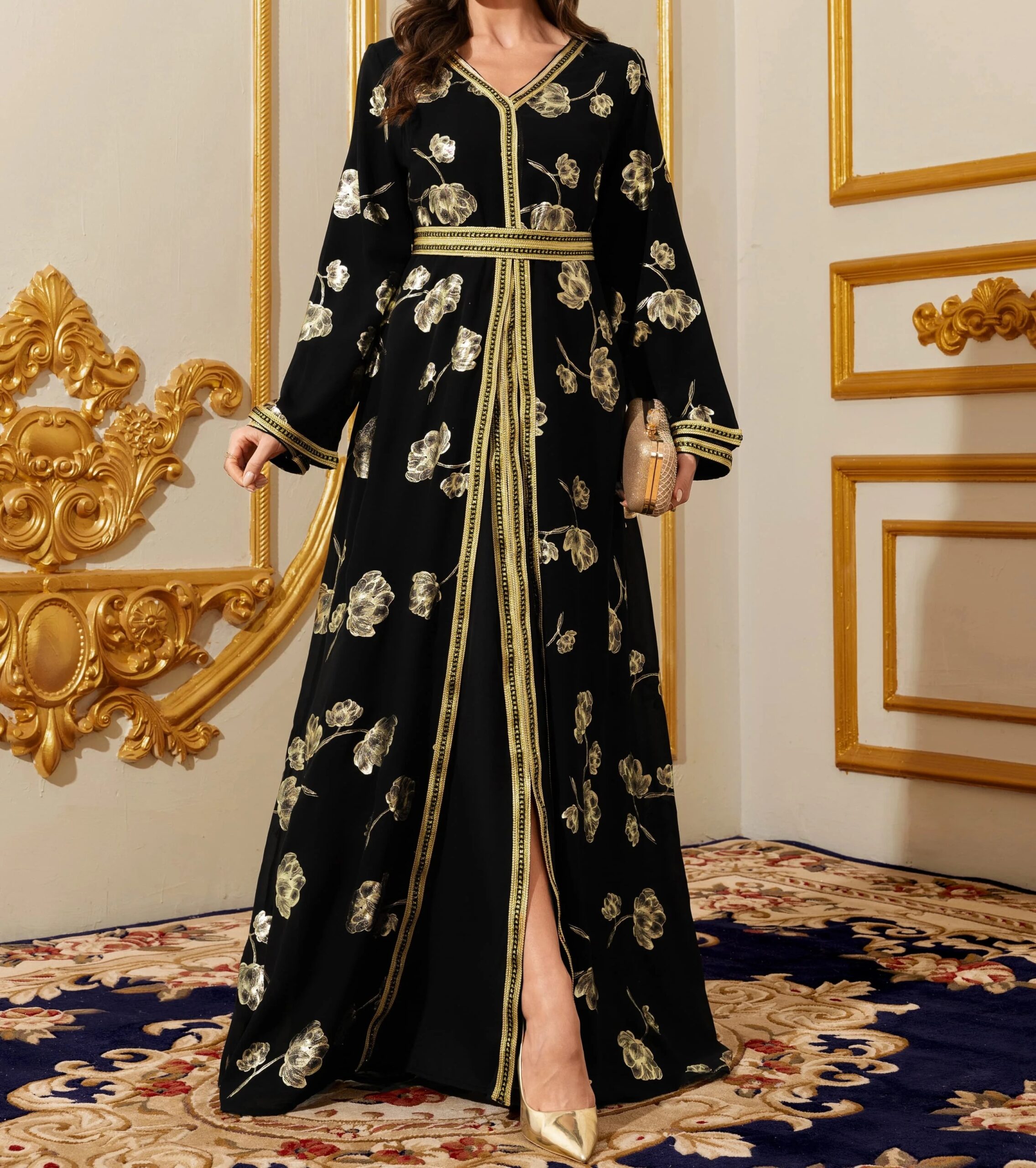 Djellaba noir Djellaba-noir-brodée